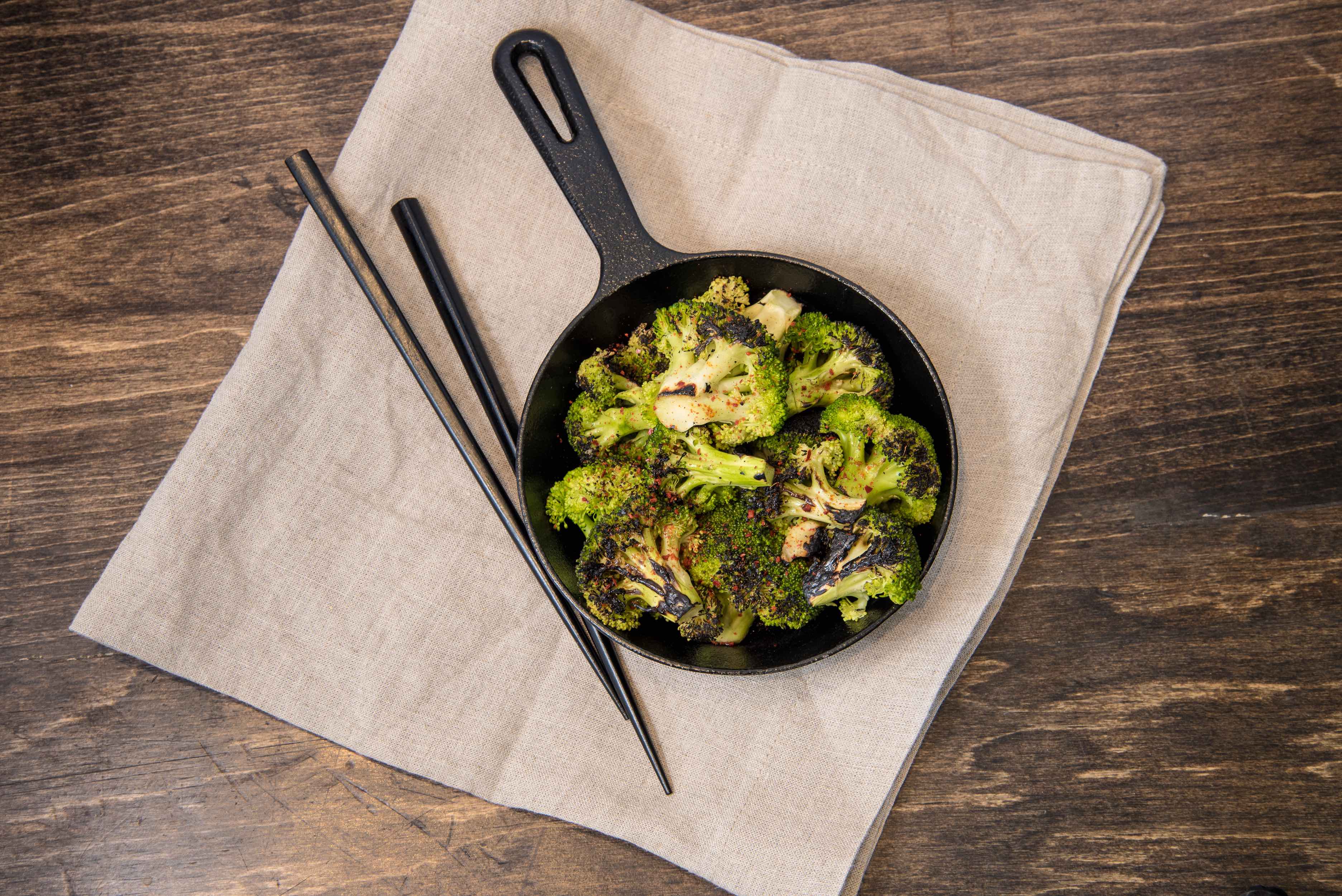 Charred Broccoli with Lemon