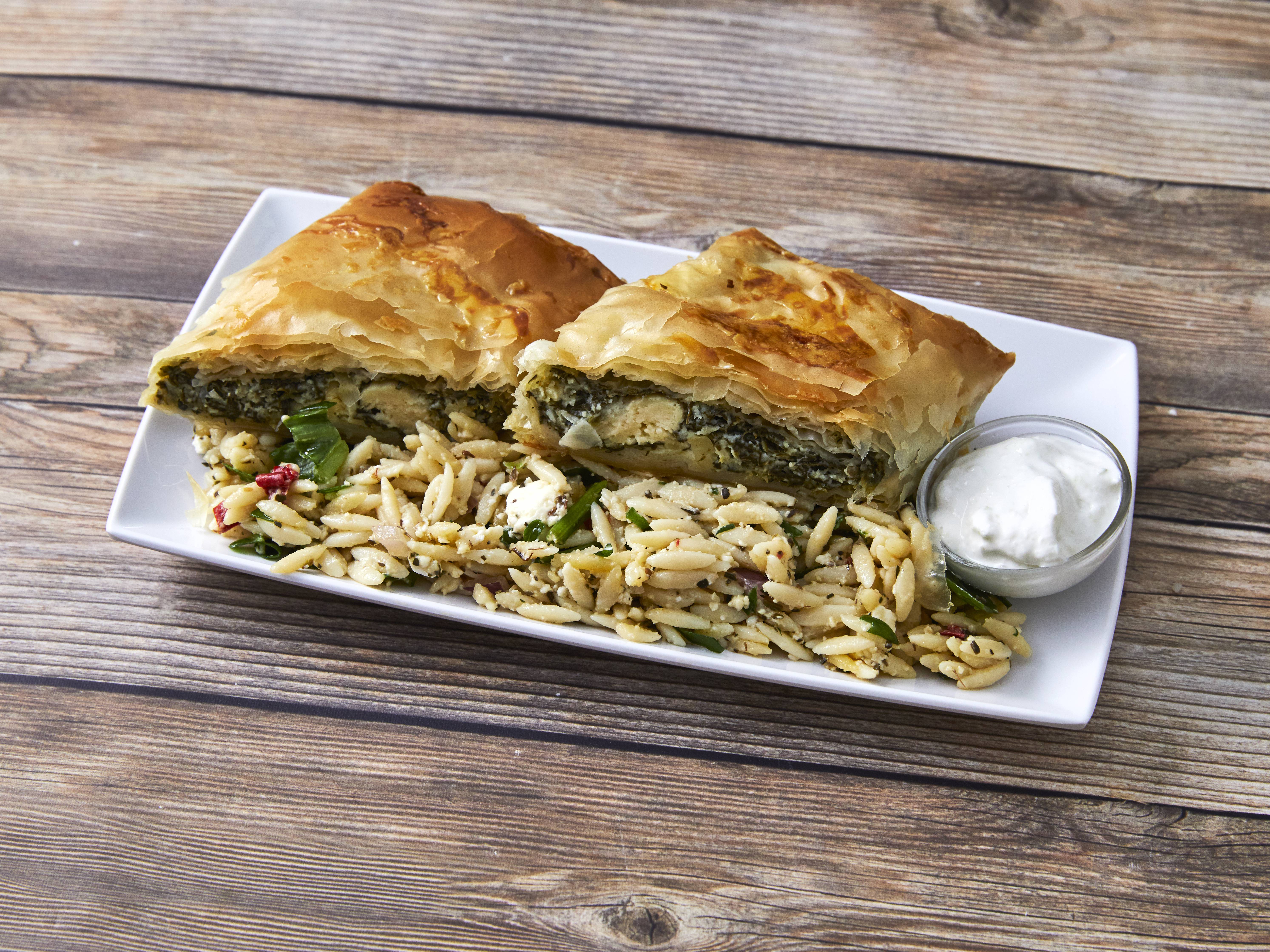 Spanakopita Plate