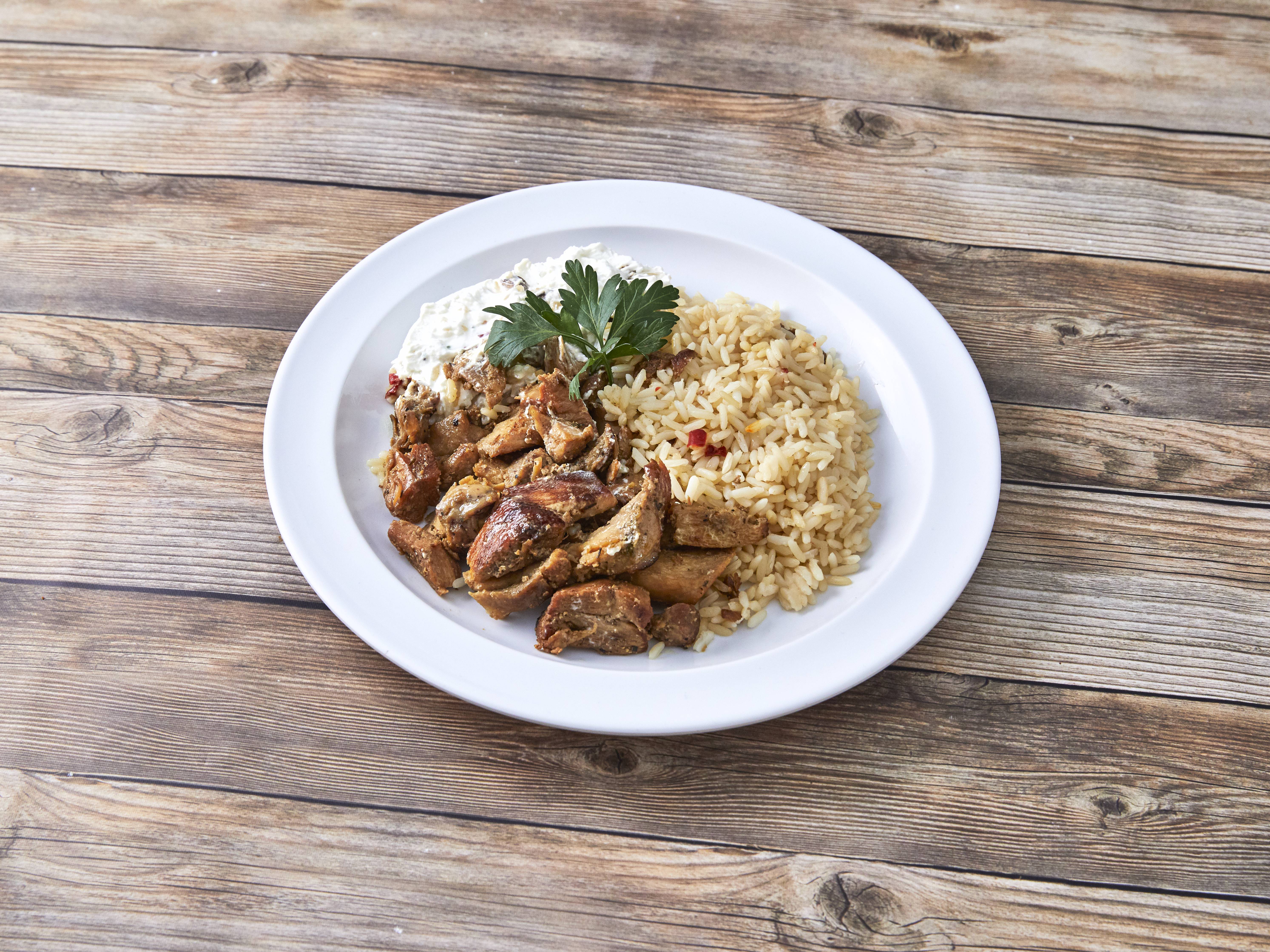 Chicken Rotisserie Plate