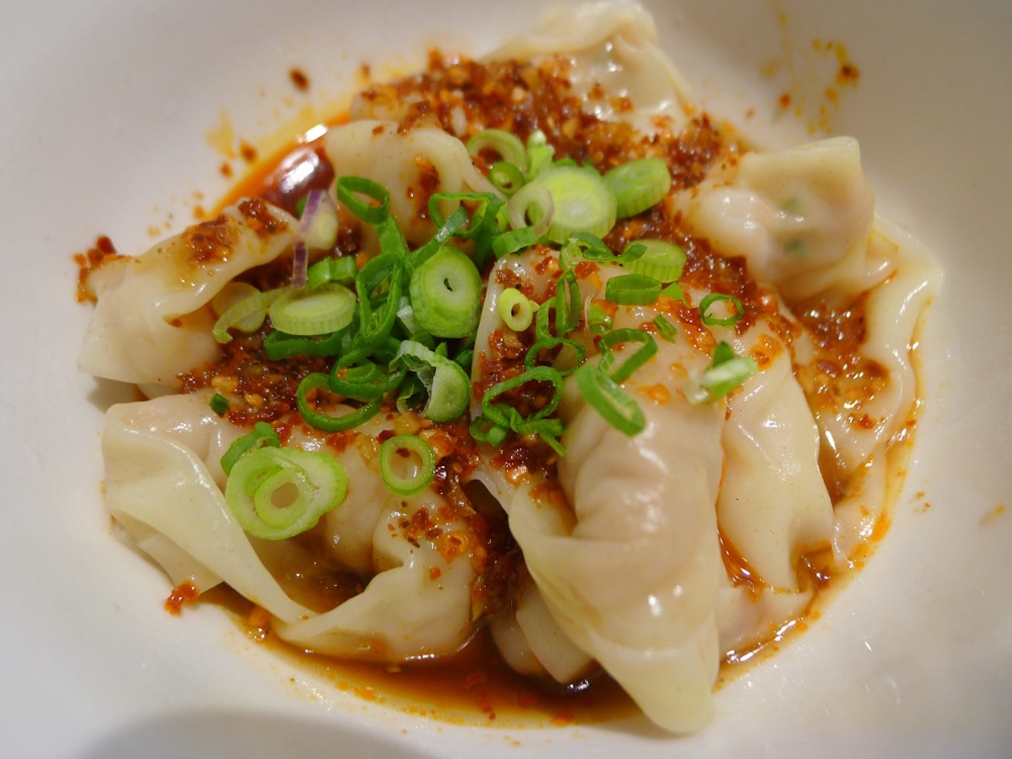抄手 Wonton in Chili Oil