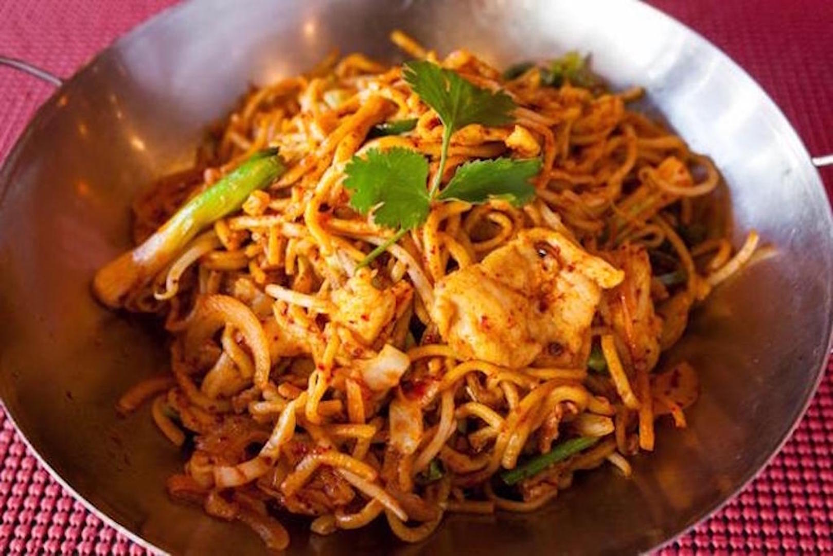 辣叉面 BBQ Pork Chow Mein