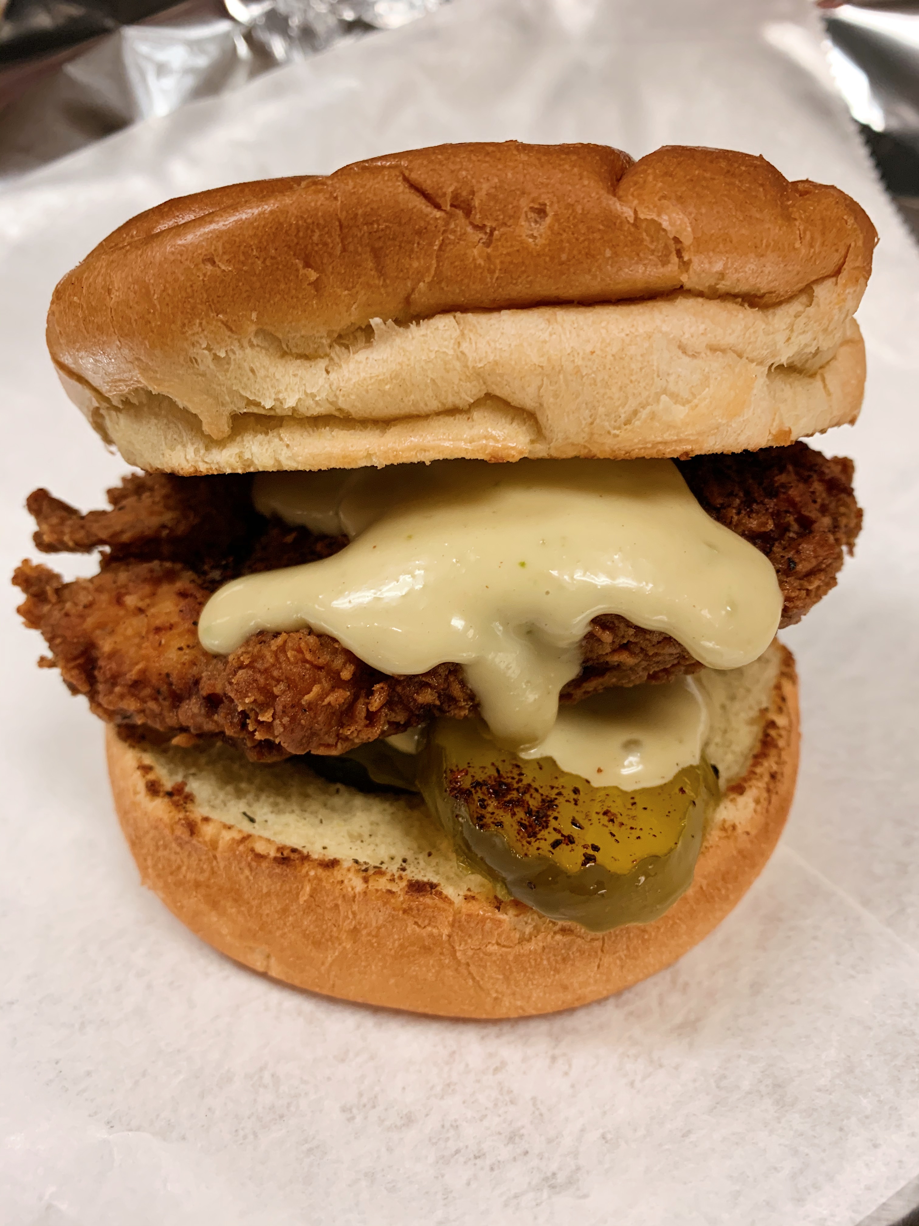 Spicy Cluck Sandwich