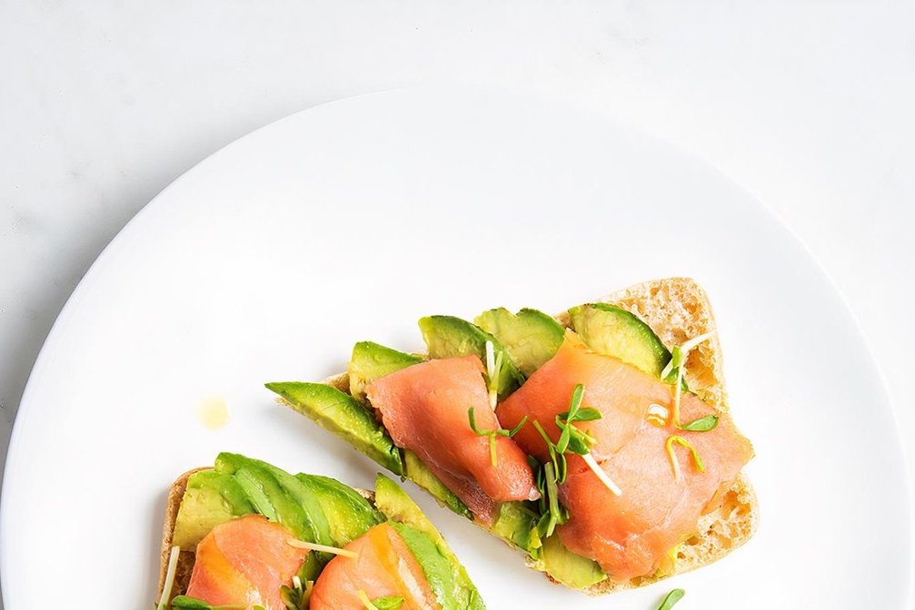  - Salmon Avocado Toast Large