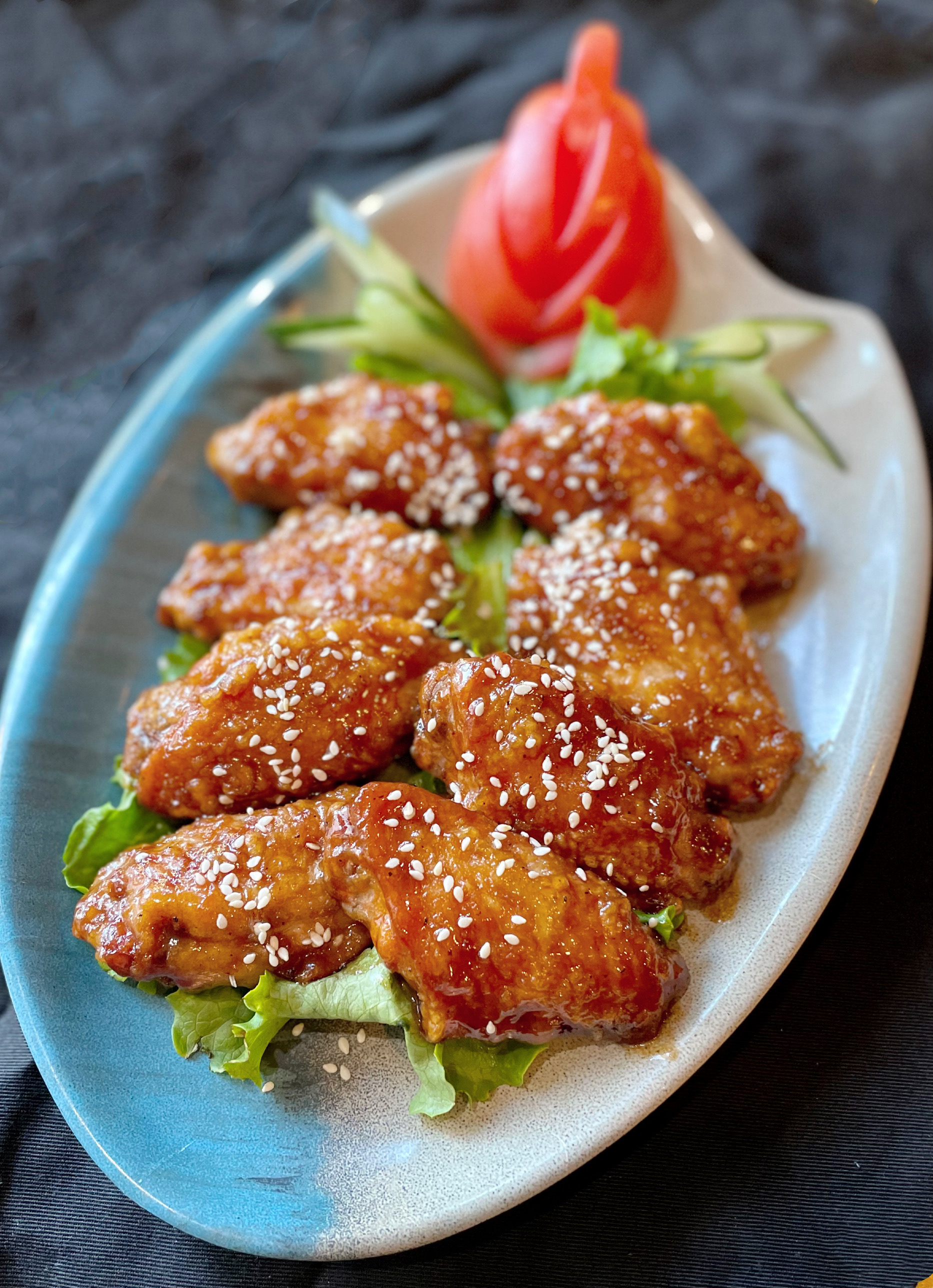 香汁烧鸡翅  Teriyaki Chicken Wings