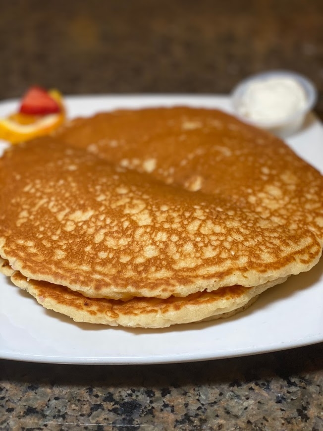 Order Buttermilk Pancakes food online from Berry Fresh Cafe store, Jupiter on bringmethat.com