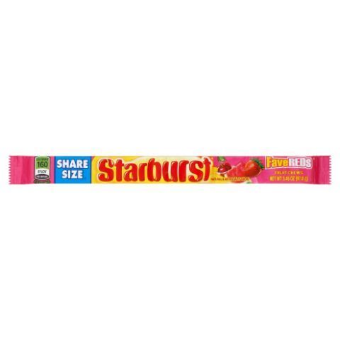 Order Starburst FaveREDS Share Size 3.45oz food online from 7-Eleven store, Wakefield on bringmethat.com