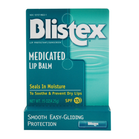 Order Blistex Medicated Lip Balm .15oz food online from 7-Eleven store, Bellflower on bringmethat.com