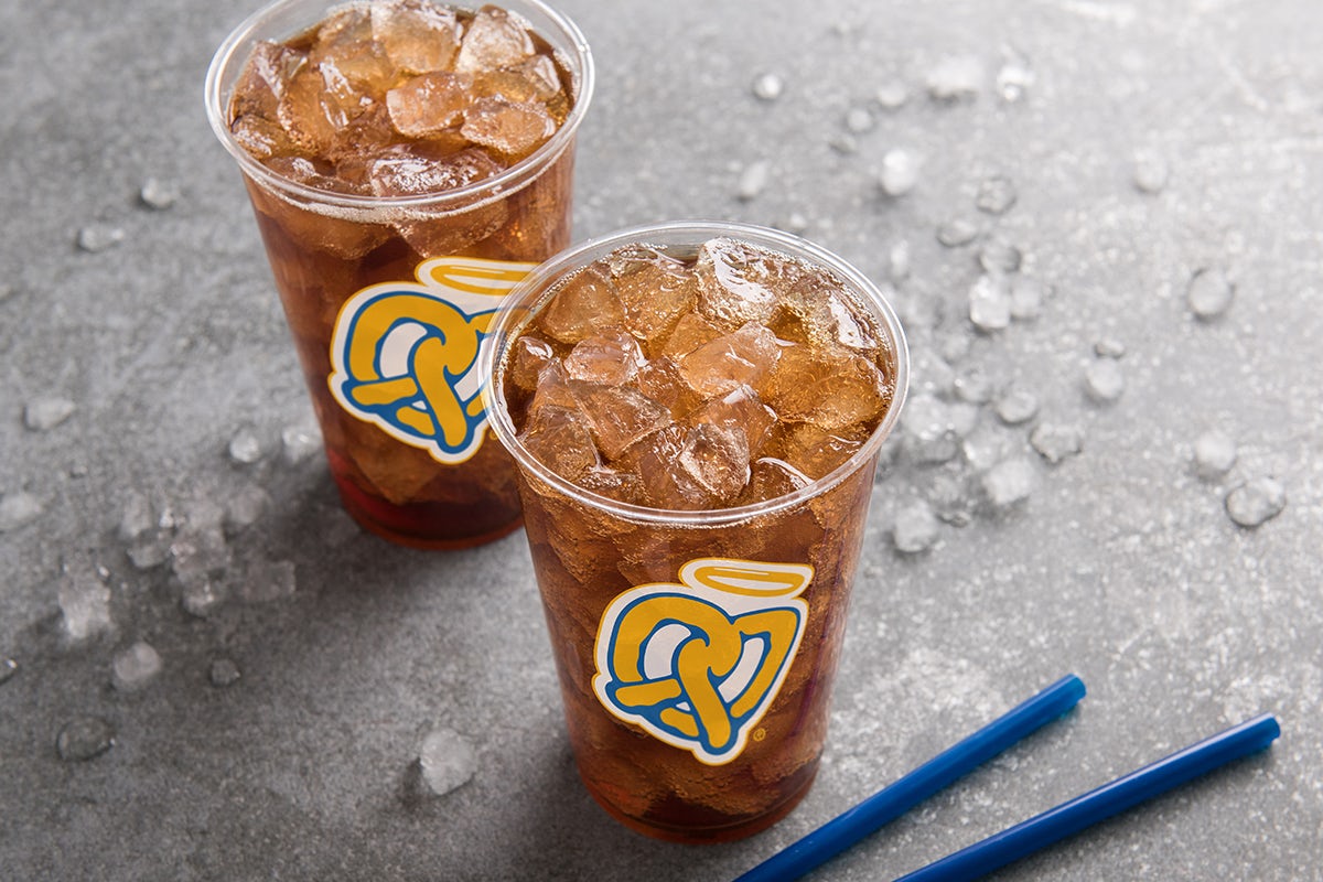 Order Coca-Cola® Fountain Soda food online from Auntie Anne's store, Rochester on bringmethat.com
