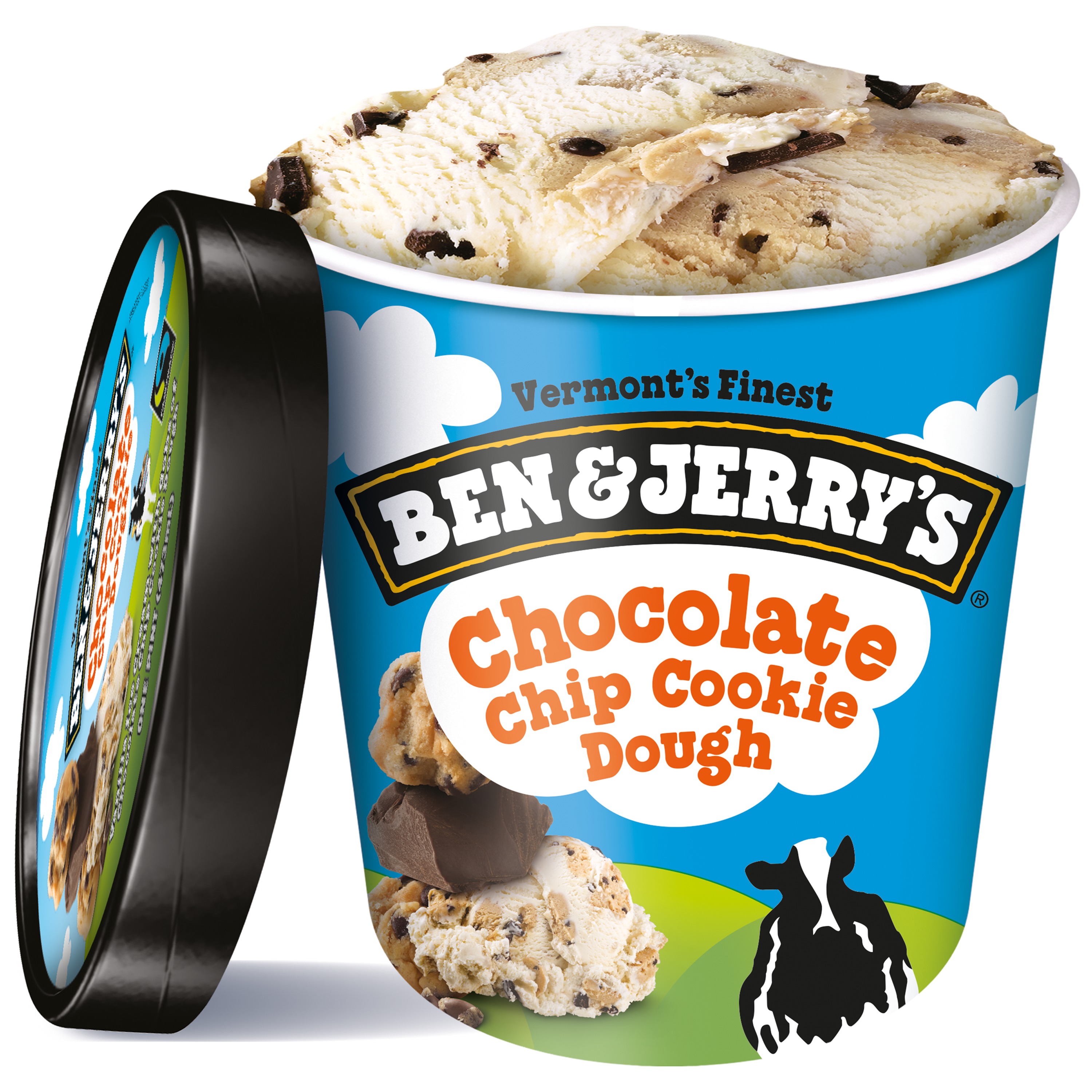 Order Ben & Jerry's Chocolate Chip Cookie Dough Pint food online from The Ice Cream Shop store, Diamond Springs on bringmethat.com