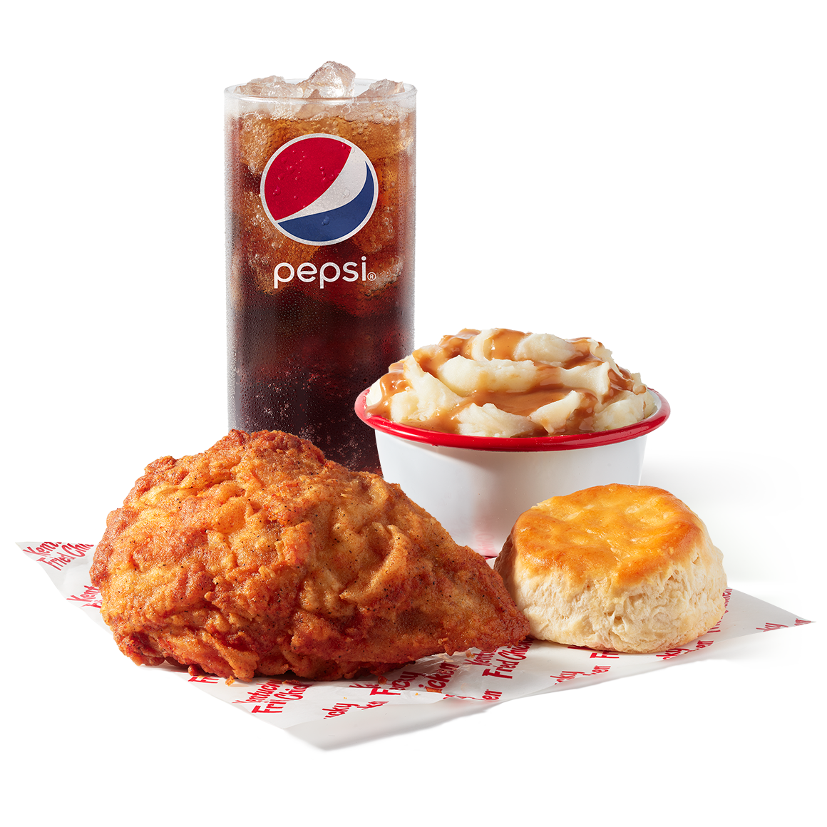 Order 1 Piece Breast Combo food online from Kfc store, Wauseon on bringmethat.com
