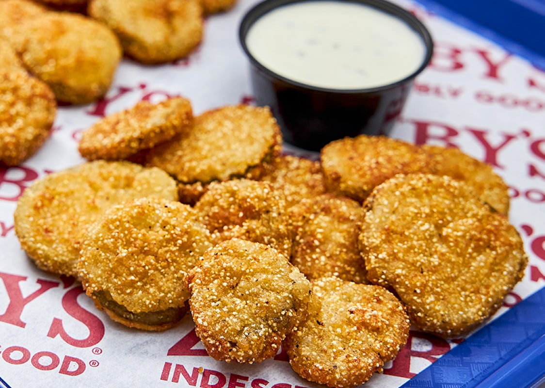 Order Fried Pickles food online from Zaxbys store, Orem on bringmethat.com