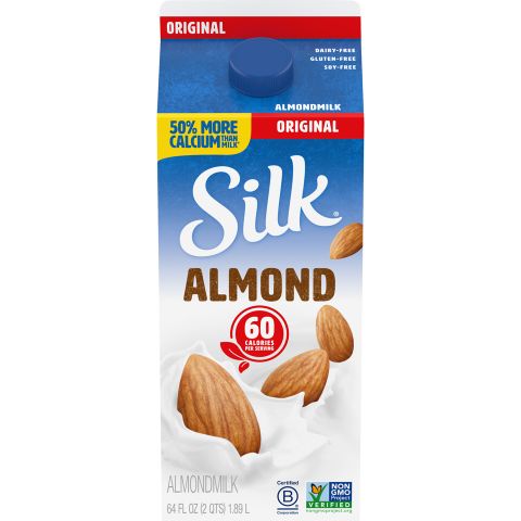 Order Silk Pure Almond Original Half Gallon food online from 7-Eleven store, Wakefield on bringmethat.com