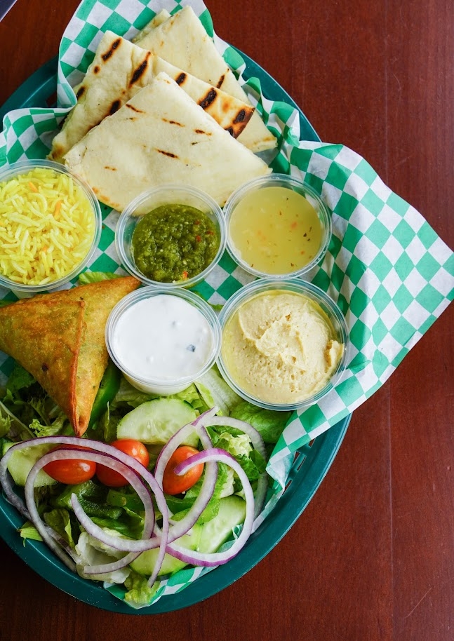 Order Veggie Platter (VG) food online from Afro Deli store, Saint Paul on bringmethat.com