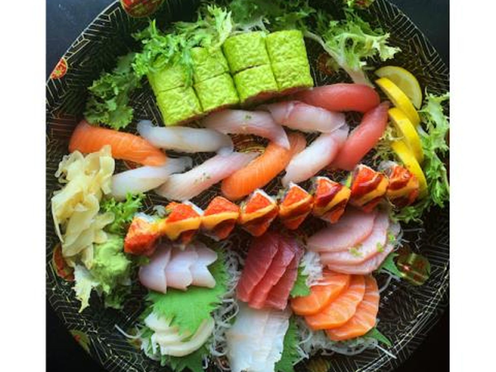 Order Sushi Sashimi Platter For Two food online from Takumi Hibachi Sushi & Lounge store, Bay Shore on bringmethat.com