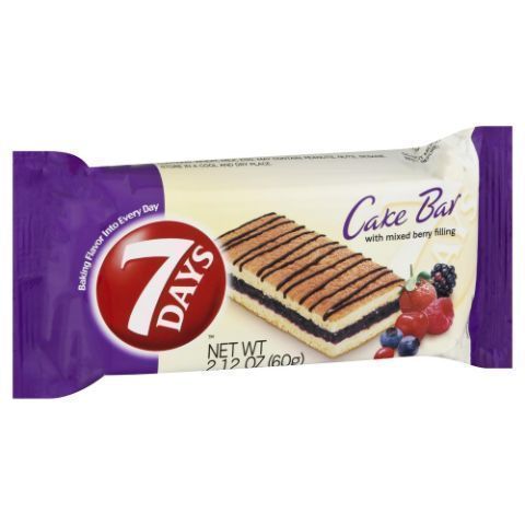 Order 7 Days Cake Bar Mixed Berry 2.12oz food online from 7-Eleven store, Arlington on bringmethat.com