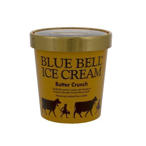 Order Blue Bell Butter Crunch Pint food online from 7-Eleven store, Willis on bringmethat.com
