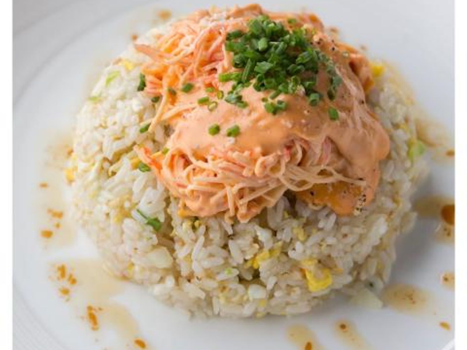 Order Ginger Crab Fried Rice food online from Takumi Hibachi Sushi & Lounge store, Bay Shore on bringmethat.com