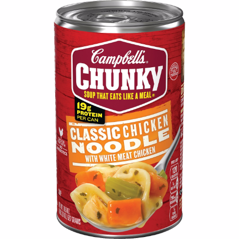Order Campbell's Chicken Noodle Soup 18.6oz food online from 7-Eleven store, Charlotte on bringmethat.com