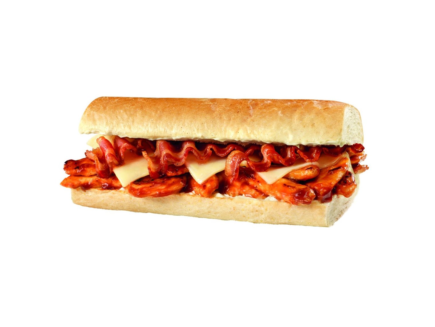 Order Chicken BBQ & Cheddar (Small) food online from Dangelo Sandwich Shop store, Chicopee on bringmethat.com