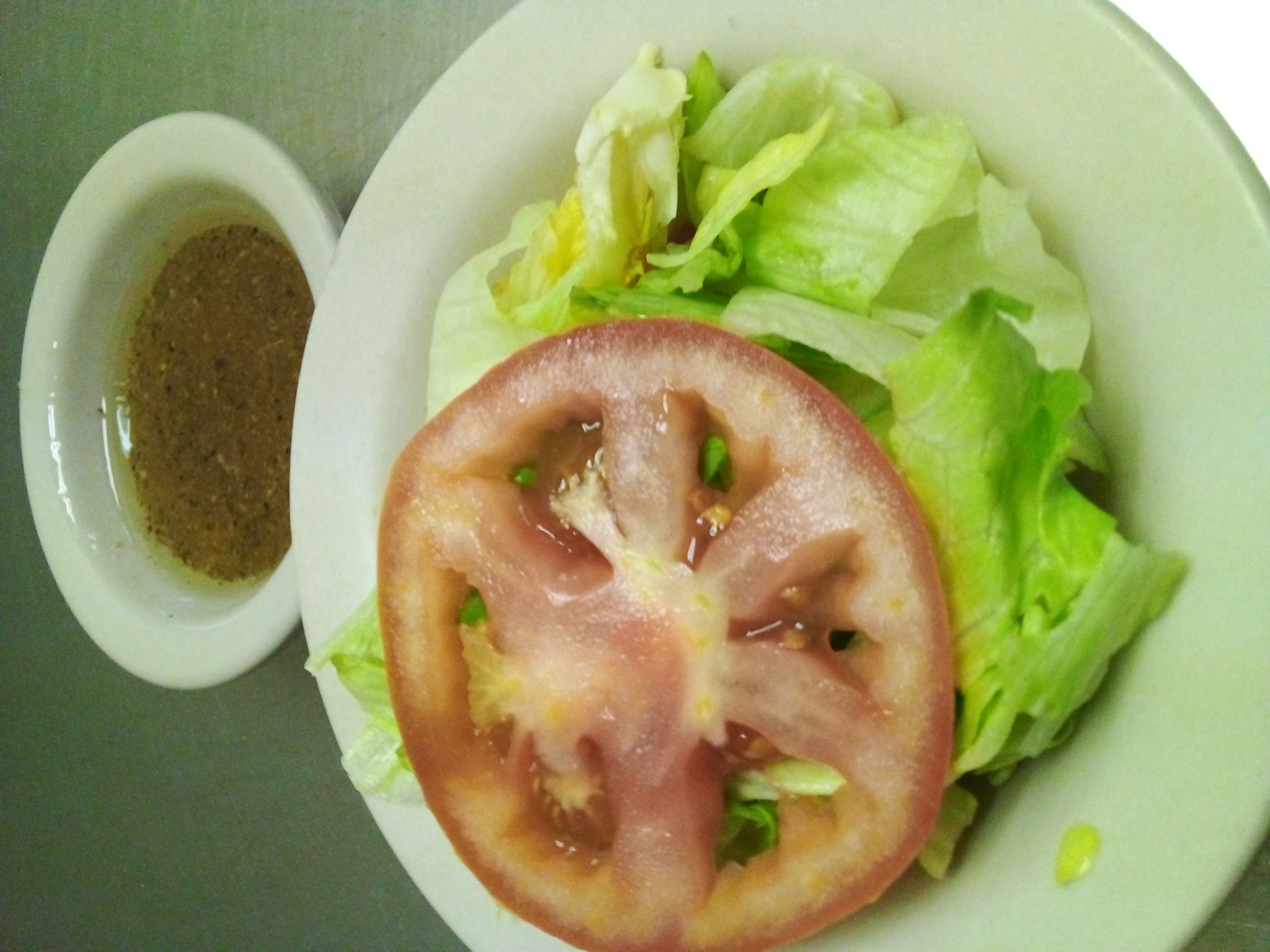 Order Salad Lettuce and Tomato food online from La Teresita Restaurant store, Pinellas Park on bringmethat.com