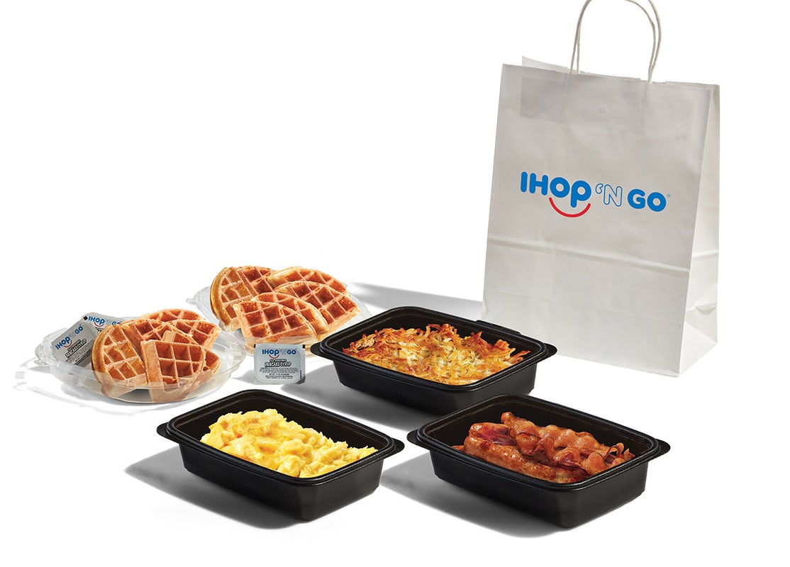 Order Breakfast Family Feast with Waffles food online from Ihop store, Elkhart on bringmethat.com