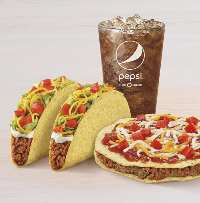 Order Mexican Pizza Combo food online from Taco Bell store, Proctorville on bringmethat.com