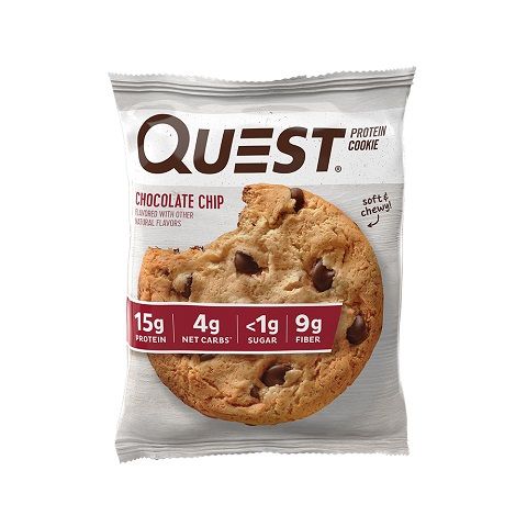 Order Quest Protein Cookie Chocolate Chip 2.08oz food online from Circle K And Liquors store, Fontana on bringmethat.com