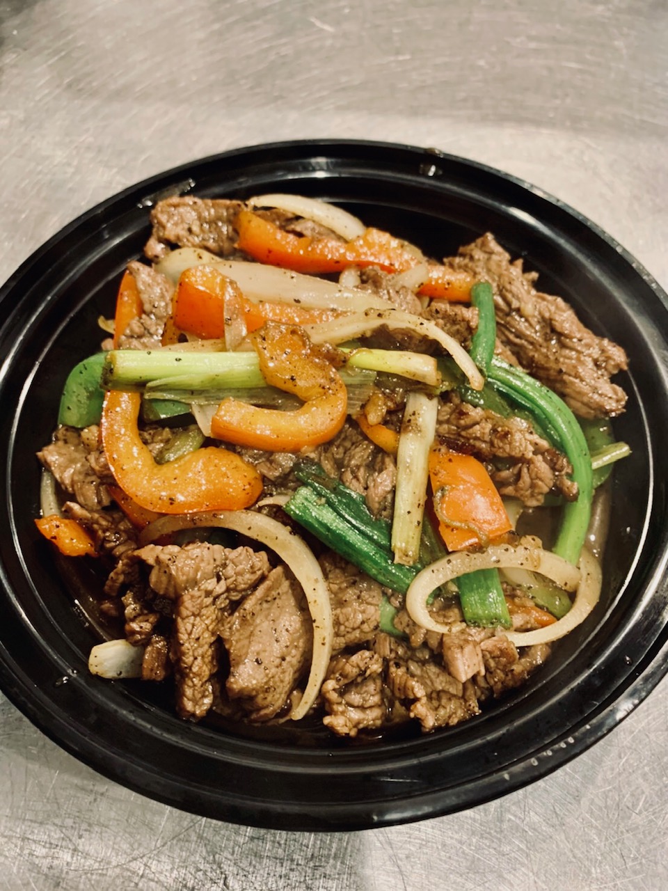 Order Black Pepper Beef food online from Be More Thai store, Baltimore on bringmethat.com