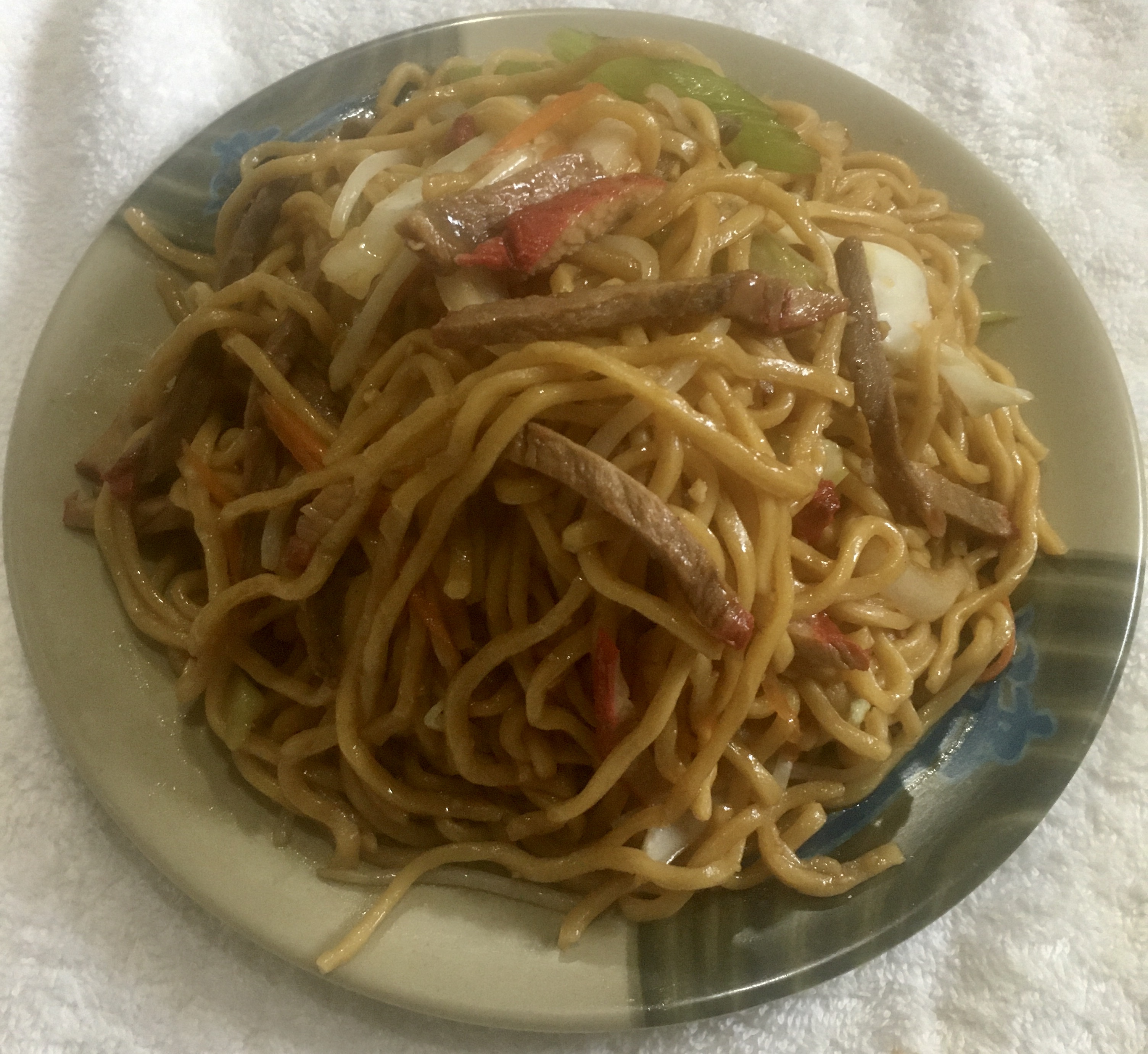 Order Pork Chow Mein food online from The Asian Cafe store, Murphys on bringmethat.com