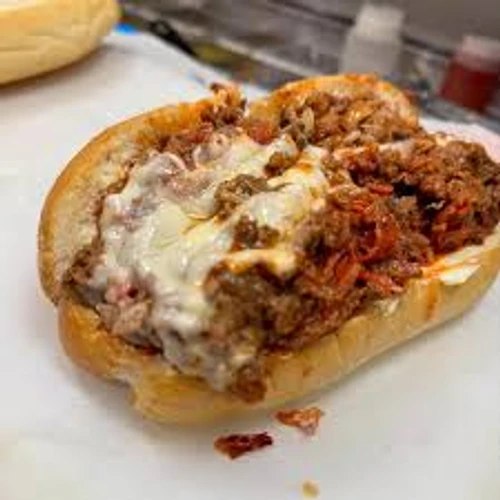 Pizza Steak Sandwich from Roma Pizza
