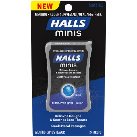 Order Halls Minis Sugar-Free Mentholypts 24 Count food online from 7-Eleven store, Bellflower on bringmethat.com
