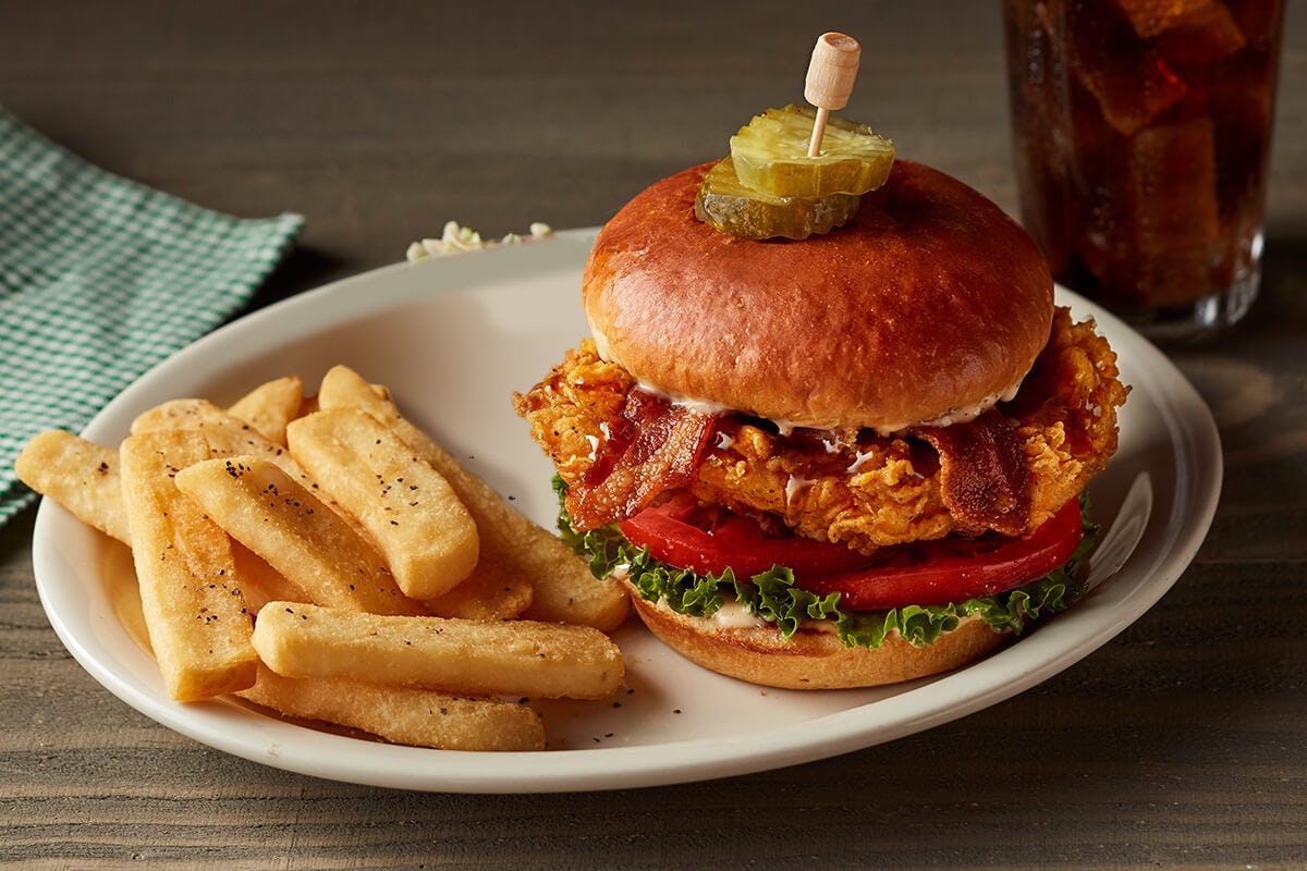 Order Homestyle Chicken BLT food online from Cracker Barrel store, Rochester on bringmethat.com