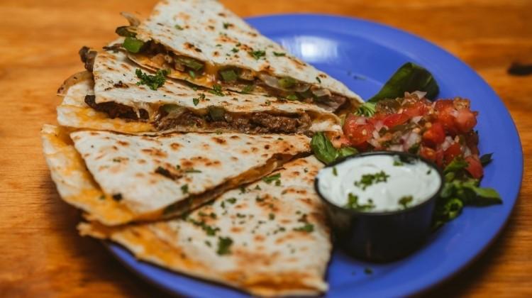Steak Quesadilla from Cabo Fish Taco Baja Seagrill