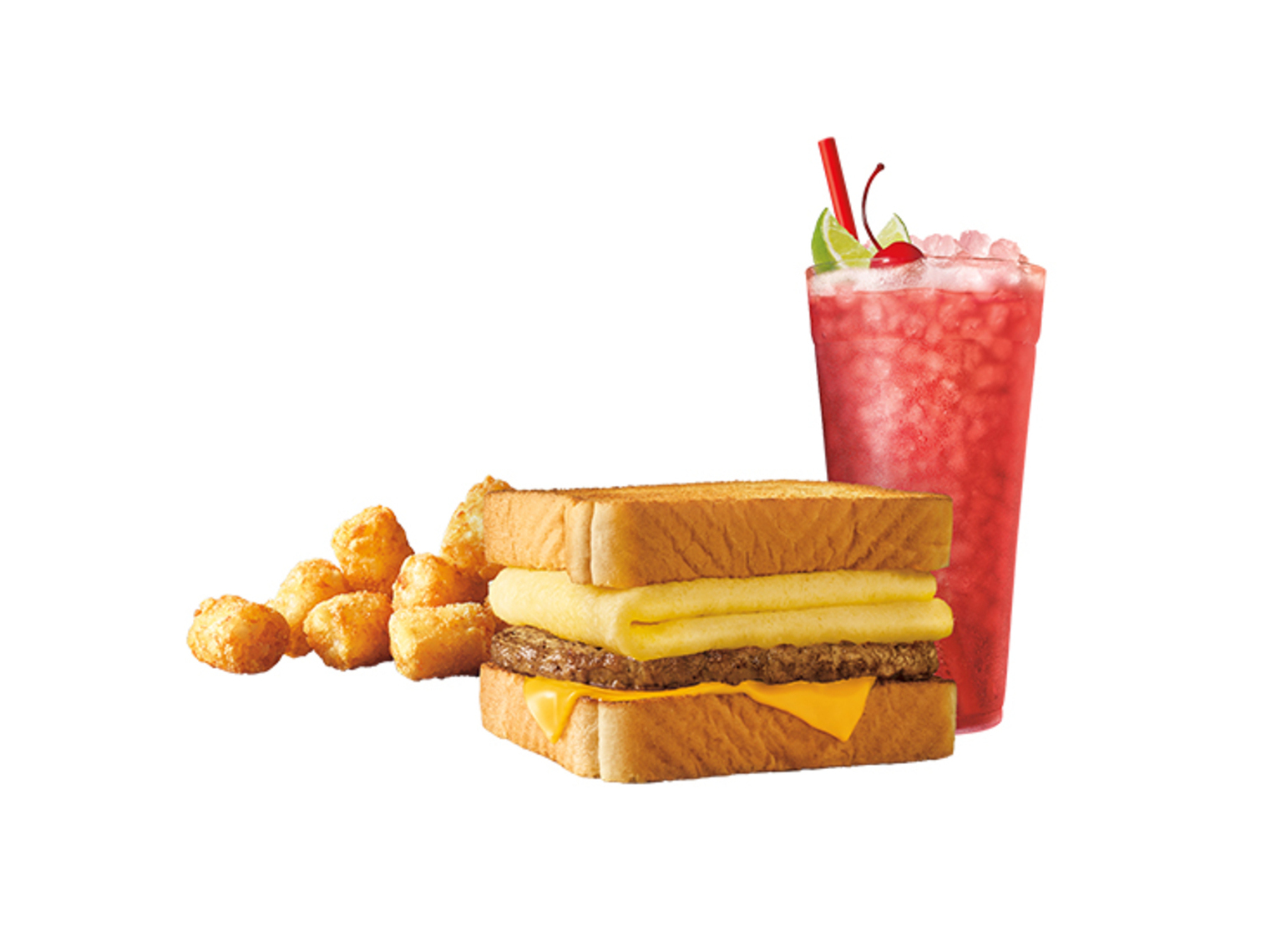 Order Sausage Breakfast TOASTER® Combo food online from Sonic store, Menifee on bringmethat.com