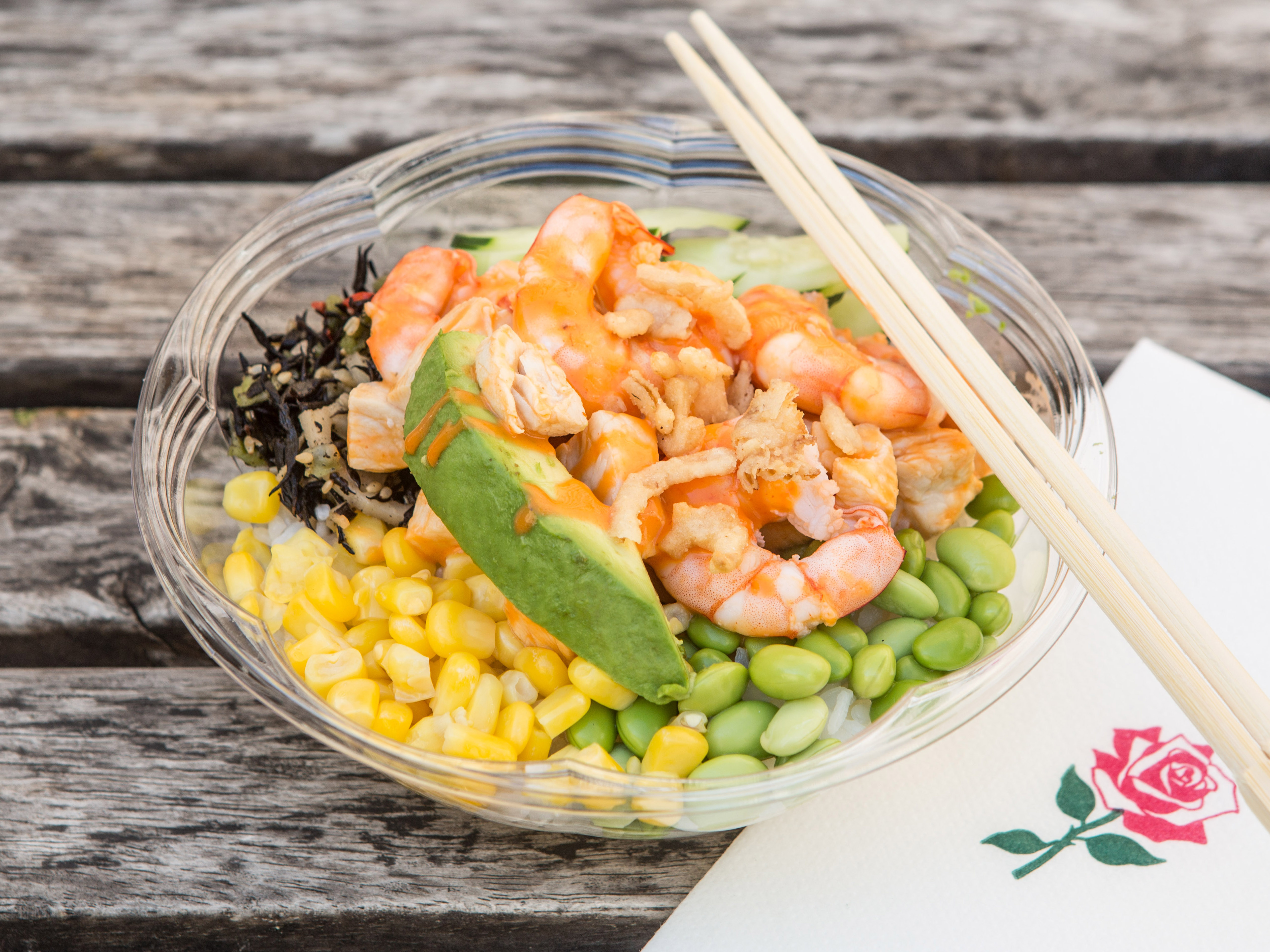 Order S2. Poke Surf and Turf food online from Poke Bowl store, Brooklyn on bringmethat.com
