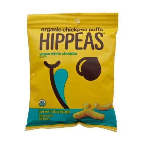 Order Hippeas Organic Chickpea Puffs White Cheddar 1.5oz food online from 7-Eleven store, Natick on bringmethat.com