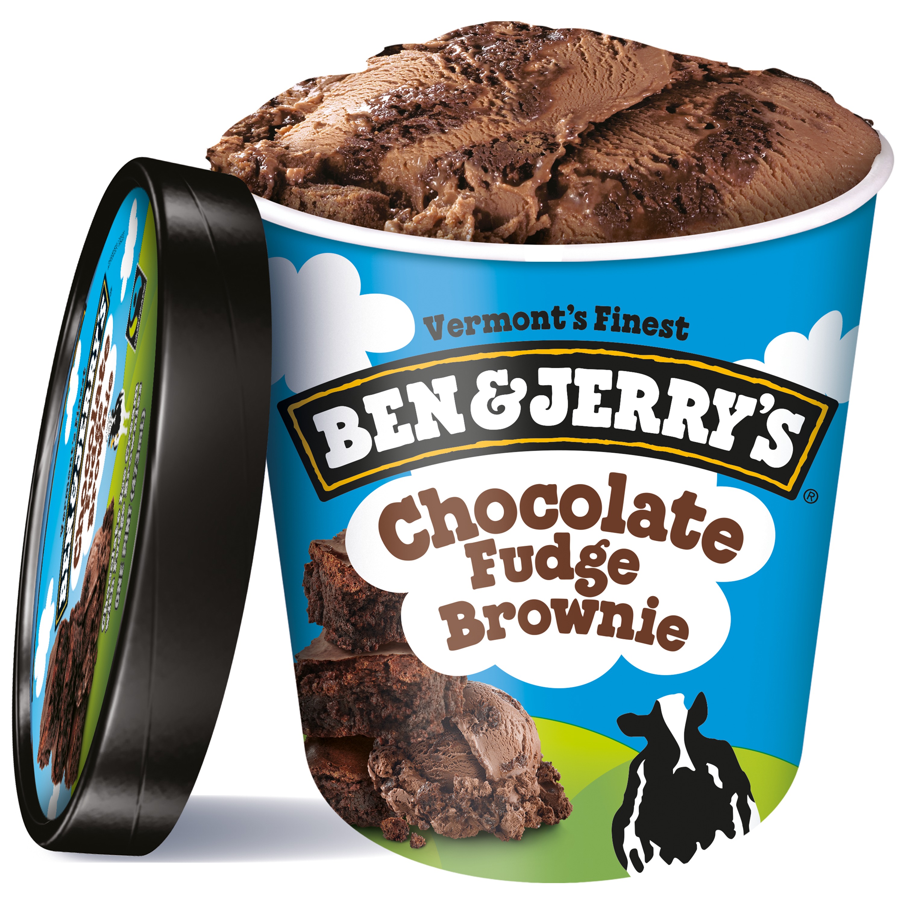 Order Ben & Jerry's Chocolate Fudge Brownie Pint food online from The Ice Cream Shop store, Fullerton on bringmethat.com