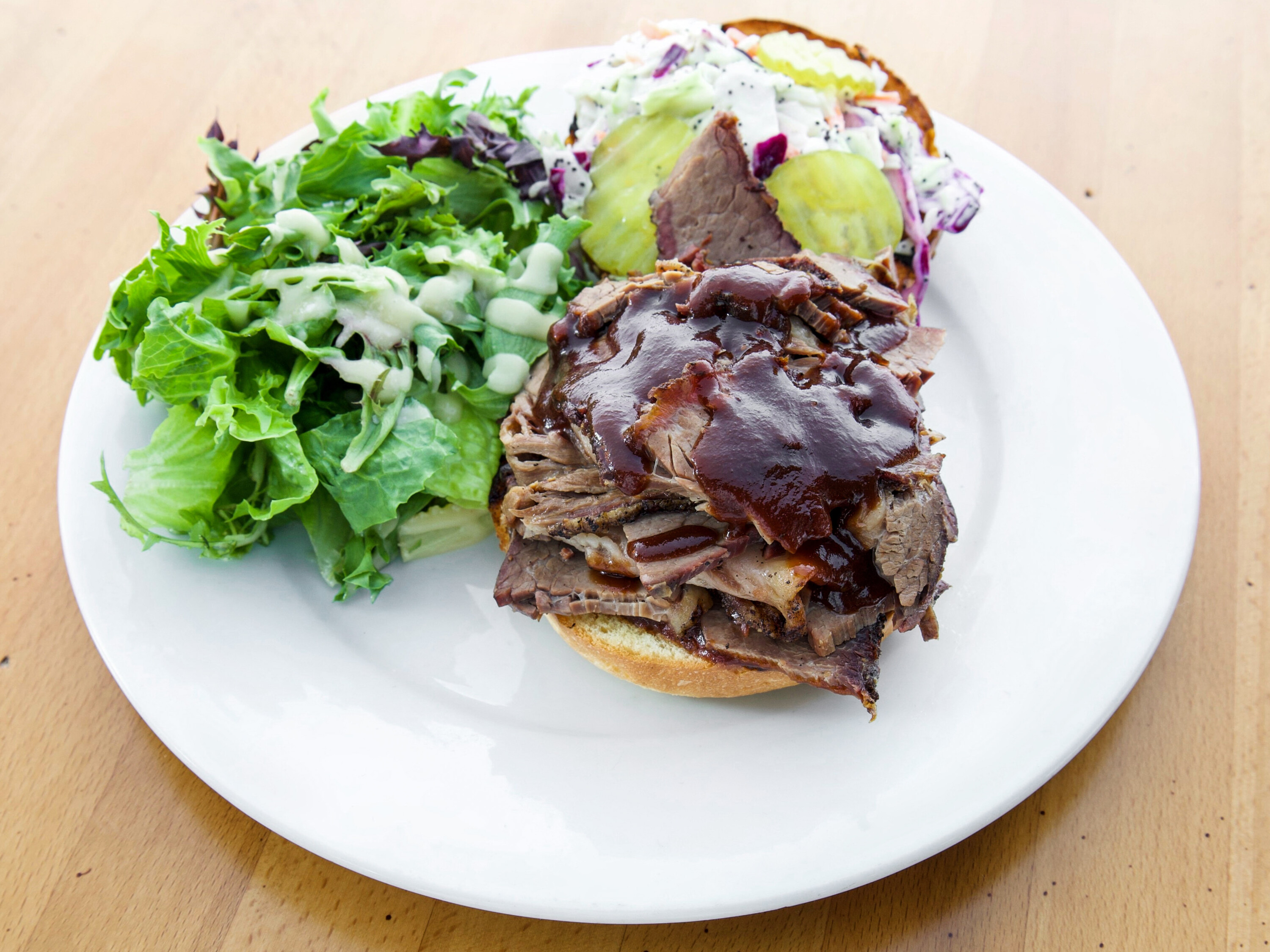 Order Smoked Brisket Sandwich food online from Clove And Hoof store, Oakland on bringmethat.com