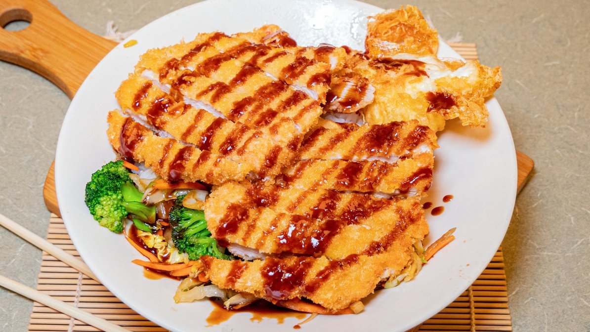 Katsu Don (Dinner) from Ocean Samurai