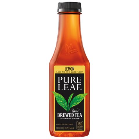 Order Pure Leaf Lemon Tea 18.5oz food online from 7-Eleven store, Bellflower on bringmethat.com