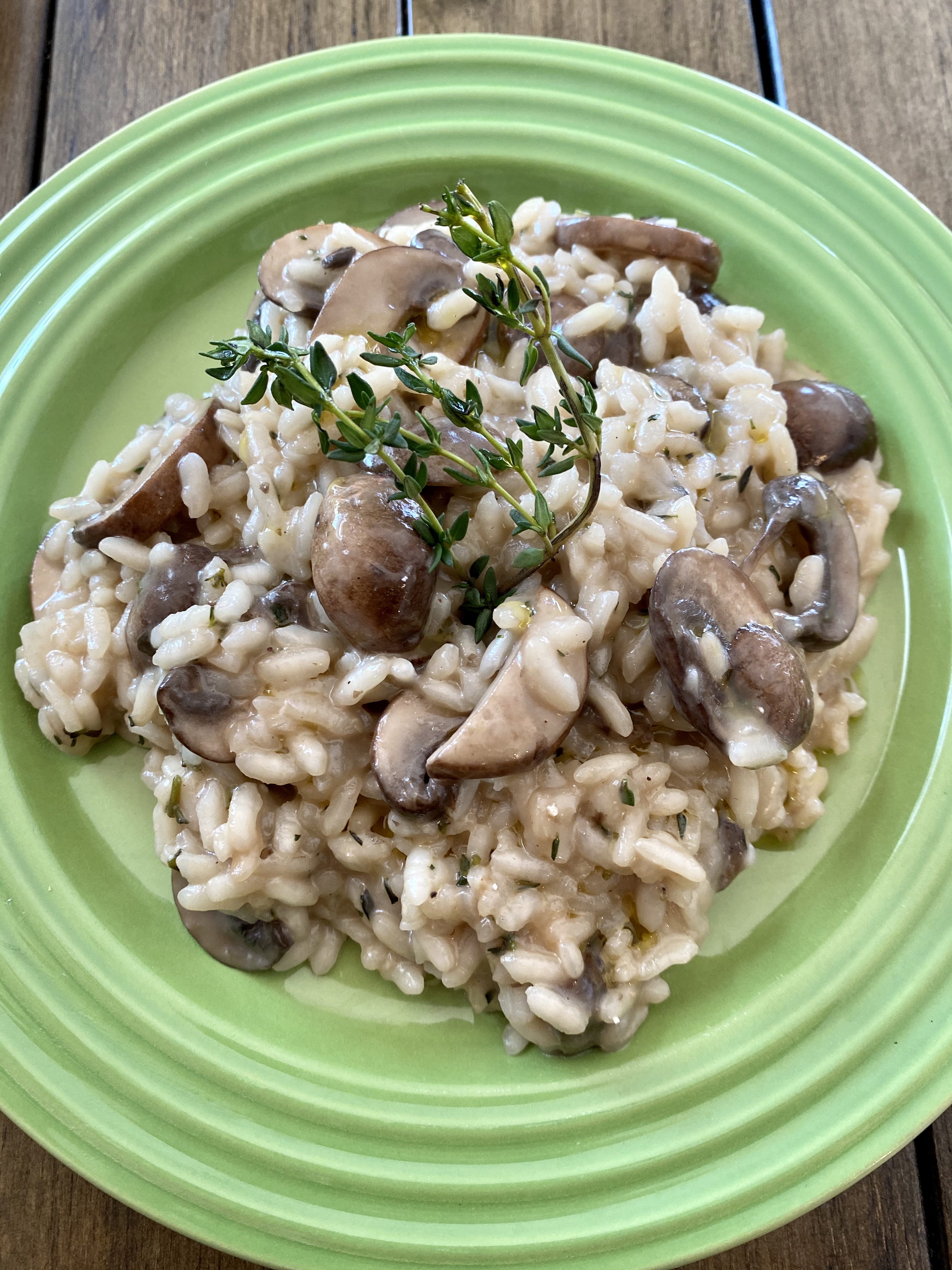 Order Thyme & Mushroom Risotto food online from Take Your Thyme store, Washington on bringmethat.com