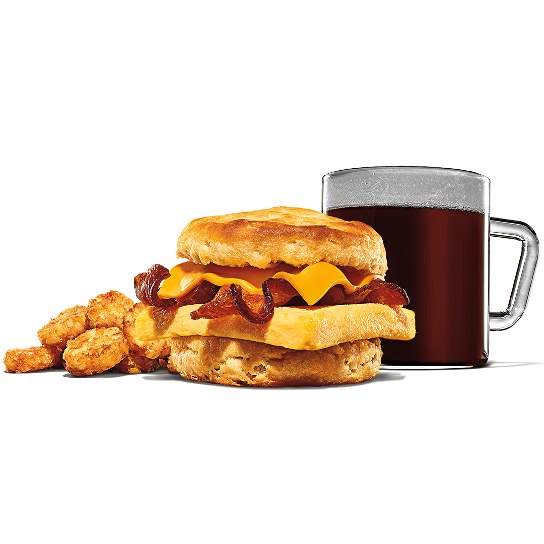 Order Bacon, Egg & Cheese Biscuit Meal food online from Burger King store, Pittsburgh on bringmethat.com