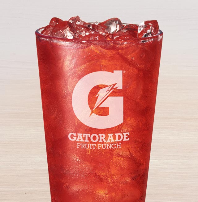 Order G2 Gatorade® Fruit Punch food online from Taco Bell store, Proctorville on bringmethat.com