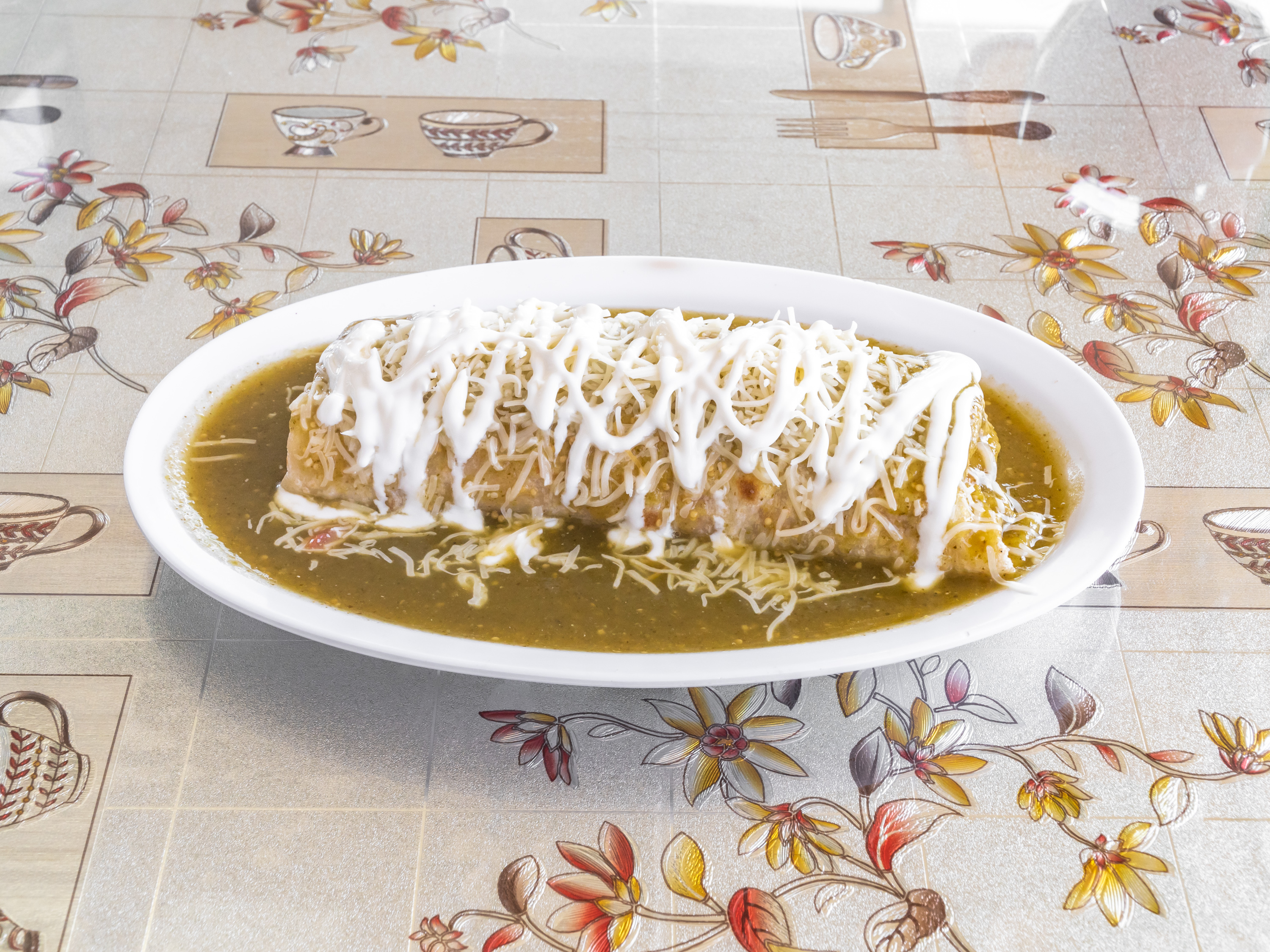 Order 22. Chorizo Burrito food online from Ximapa Mexican Food store, Montebello on bringmethat.com