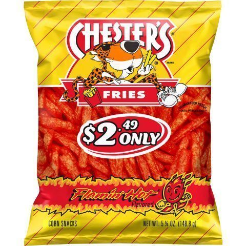 Order Chesters Hot Fries 5.2oz food online from 7-Eleven store, Willis on bringmethat.com