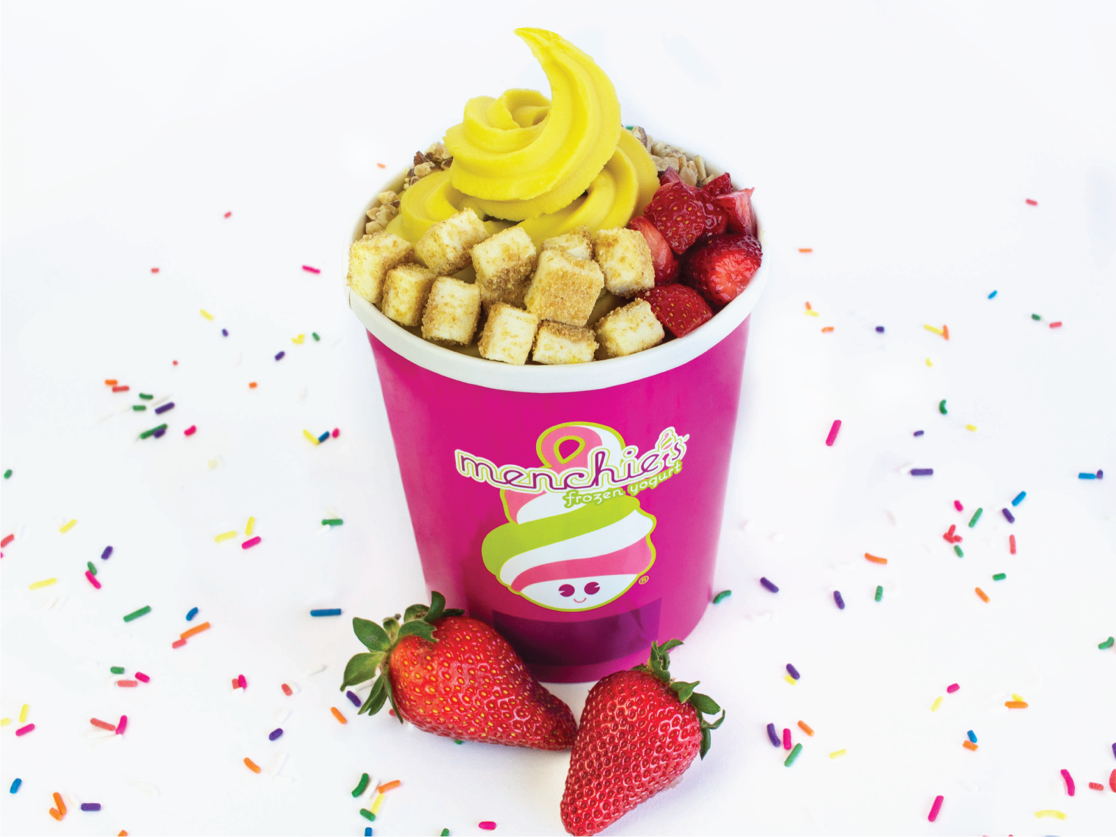 Order Large Cup food online from Menchie Frozen Yogurt store, Newport Coast on bringmethat.com