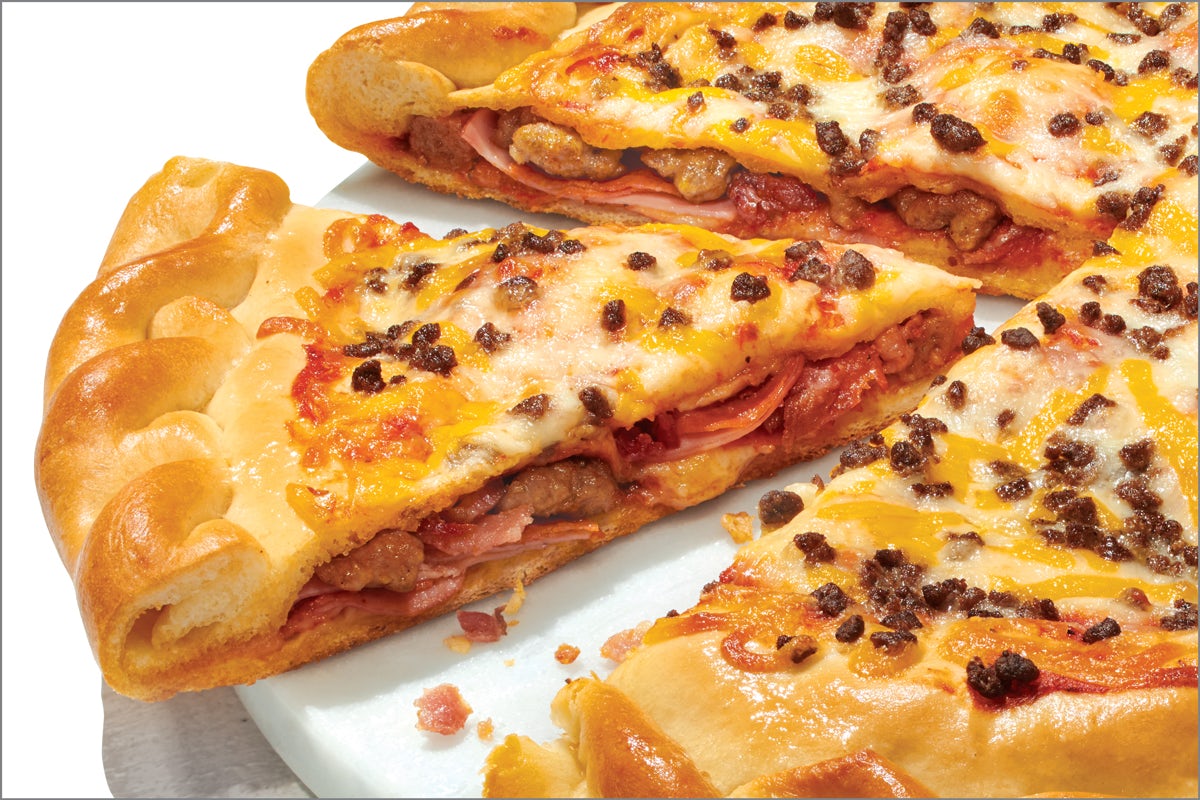 Order 5-Meat Stuffed - Baking Required food online from Papa Murphy's Pizza store, Salt Lake City on bringmethat.com
