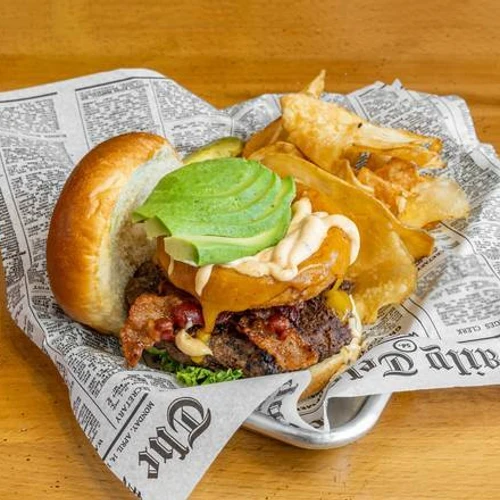 Club Burger from G2S All American Grill