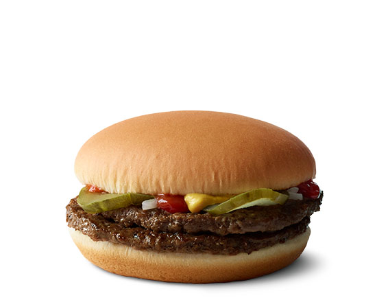 Order Double Hamburger food online from McDonald's store, Cincinnati on bringmethat.com