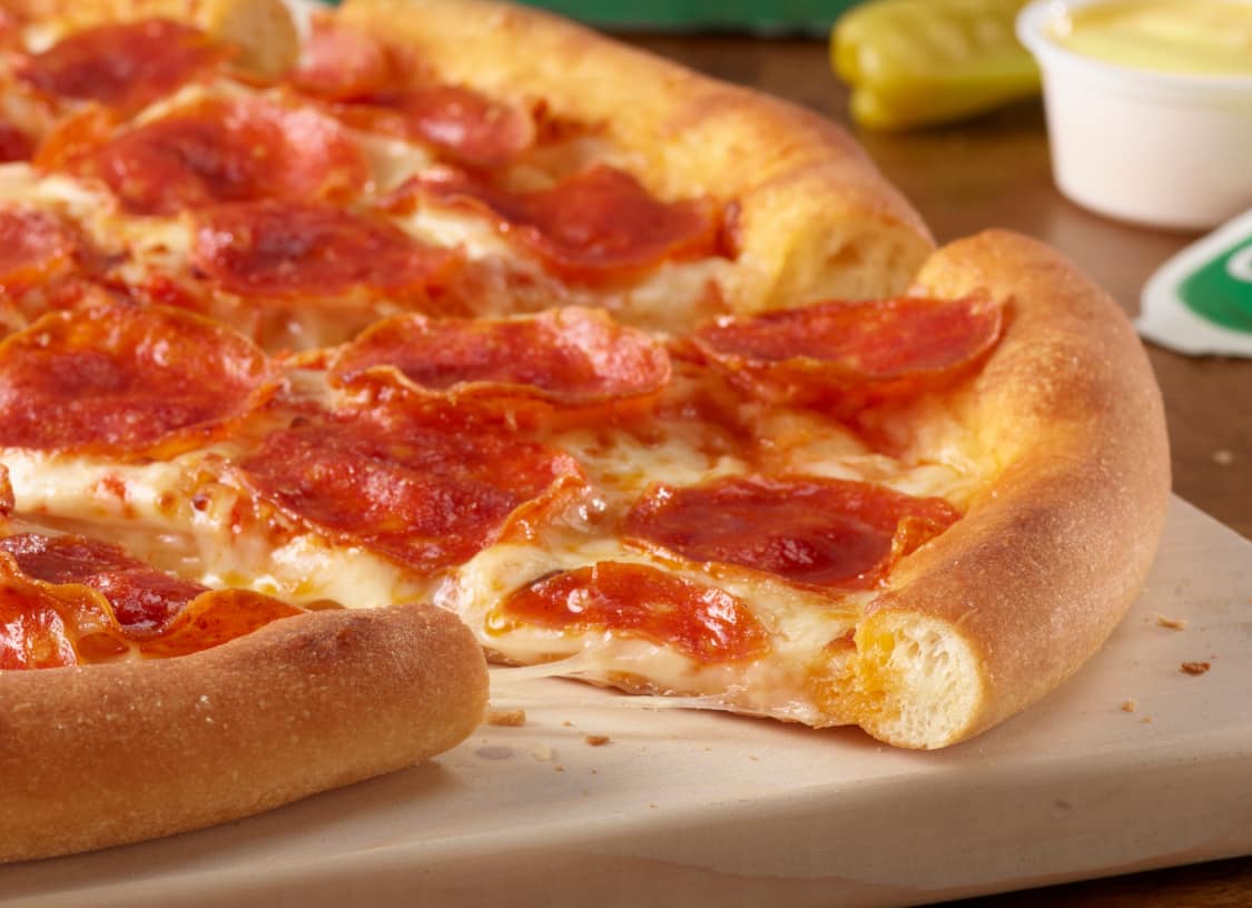 Order Pepperoni Pizza food online from Papa Johns store, Anchorage on bringmethat.com